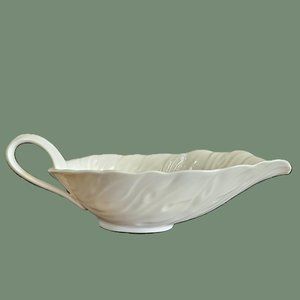 Vintage Lenox Colony Collection Open Sauce Gravy Boat No Trim ca. 1930-1955
